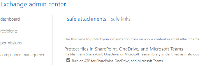 Microsoft 365 E5: How to enable safe attachments